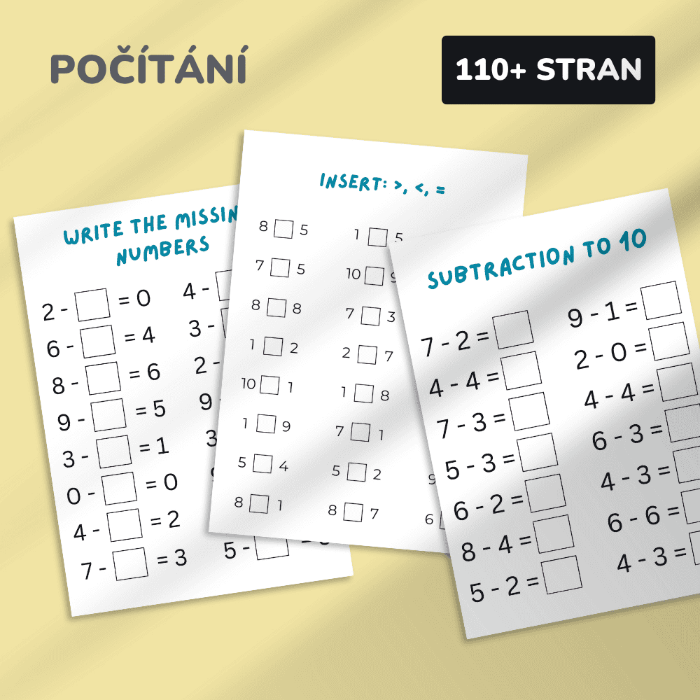 Program pro 1. třídu (6-7 let) – angličtina